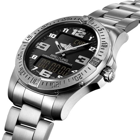 breitling aerospace evo black titanium|breitling chronospace evo.